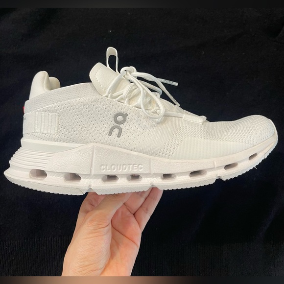 On Running Shoes - Cloudnova Sneaker in Undyed White
On
